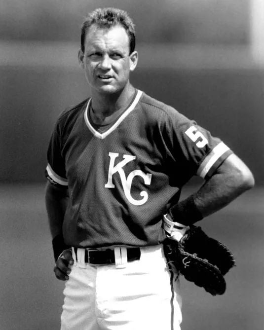 Kansas City Royals George Brett Glossy Keychain Print Baseball Keychain Hof 99