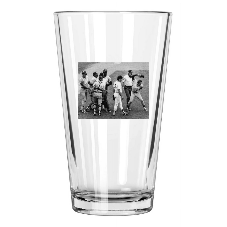 Kansas City Royals George Brett Photo Pine Tar Incident Pint Beer Drinking Glass