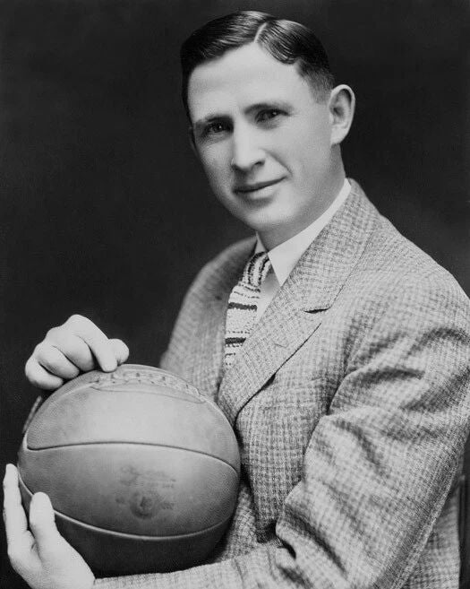 Kansas Jayhawks Coach Phog Allen Glossy Keychain Keychain College Print Hof 59