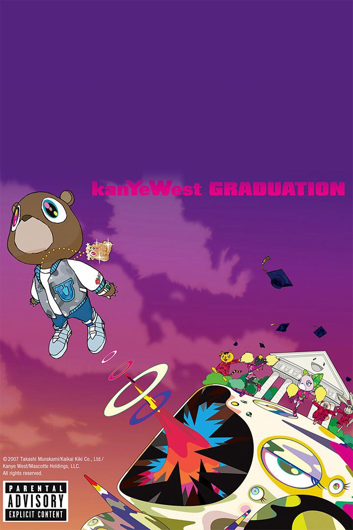 Kanye West Graduation 2020 Rap Album Singer Wall Art Home Decor Poster