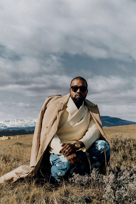 Kanye West Hip Hop Rap Music Bear Fashion Designer Wall Art Home Poster