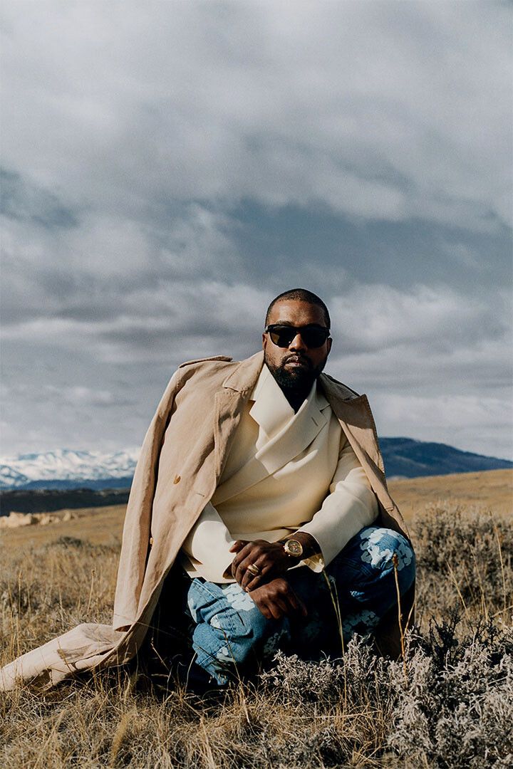 Kanye West Hip Hop Rap Music Bear Fashion Designer Keychain
