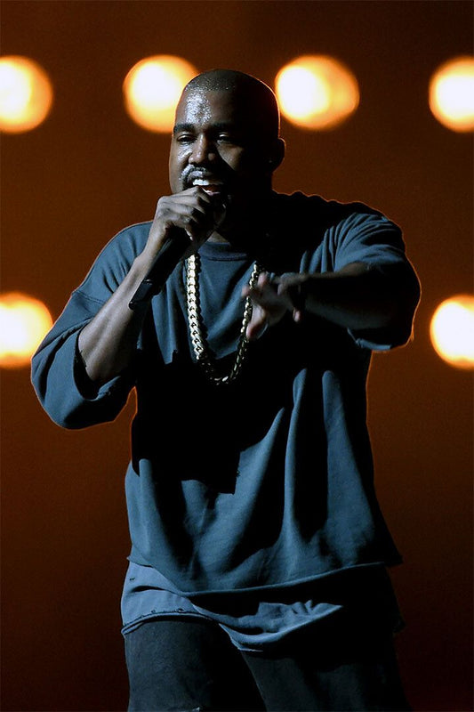 Kanye West Hip Hop Rap Music Bear Singer Wall Art Home Decor Poster