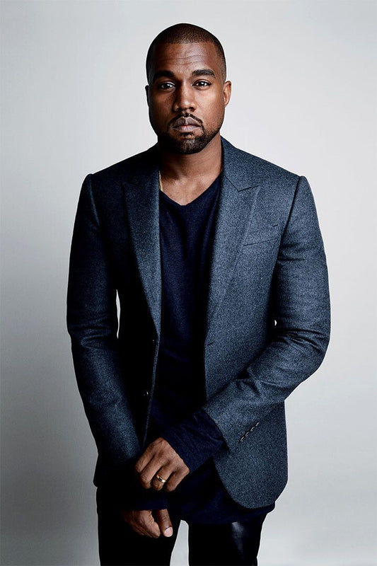 Kanye West Hip Hop Singer Star Fashion Designer Wall Art Home Poster