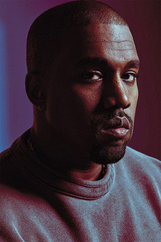 Kanye West Hip Hop Singer Star Model Songwriter Wall Art Home Poster