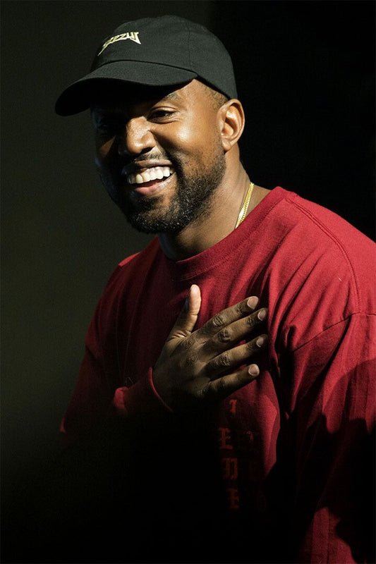 Kanye West Rapper Hip Hop Music Star Time Fashion Print Wall Art Poster