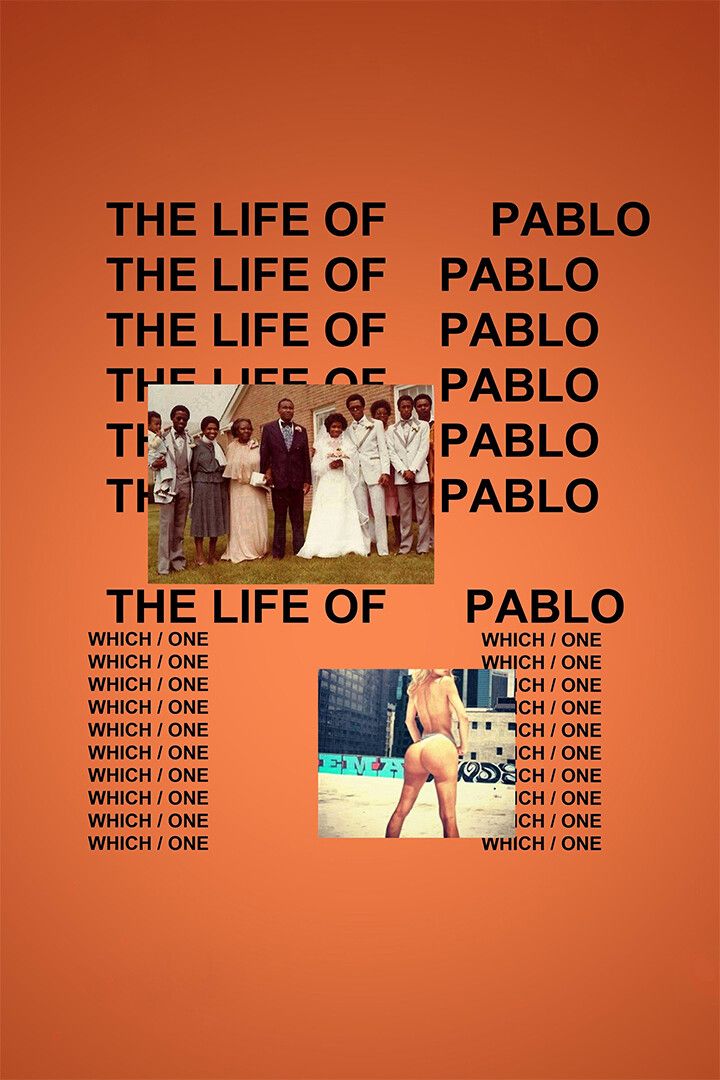 Kanye West The Life Of Pablo Rap Hiphop Print Wall Art Home Decor Poster