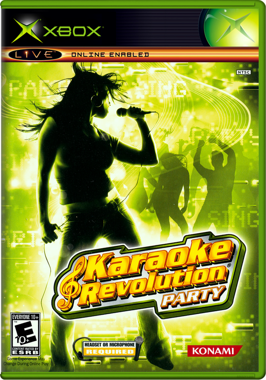 Karaoke Revolution Party Xbox Print Poster