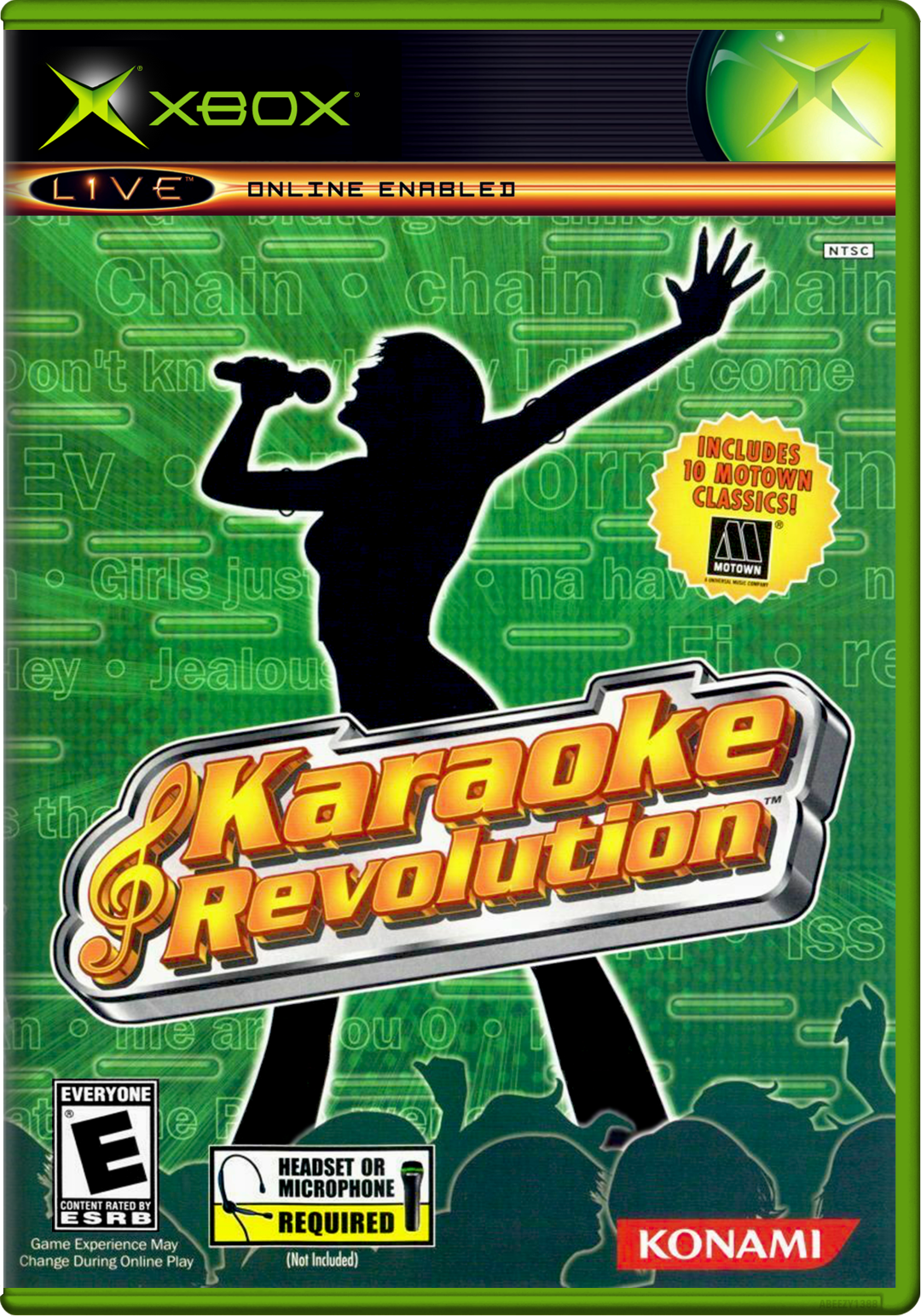 Karaoke Revolution Xbox Print Poster