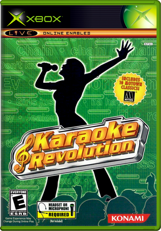 Karaoke Revolution Xbox Print Poster