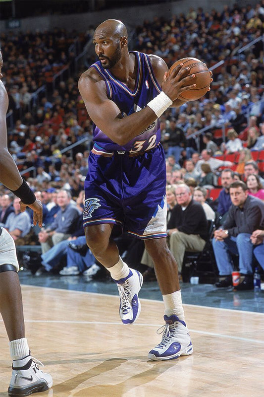 Karl Malone Utah Jazz Former Basketball Player Wall Art Home Poster