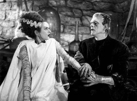 Karloff & Lanchester In The Bride Of Frankenstein Movie Picture Photo