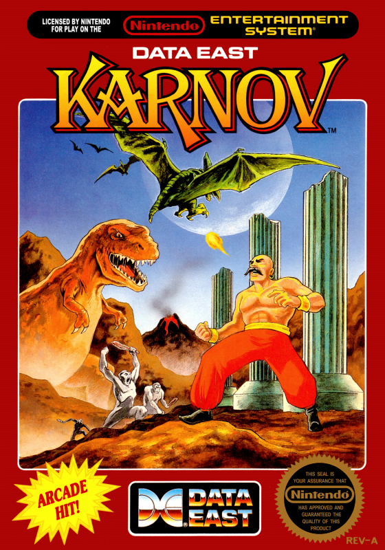 Karnov (Usa) Nes Keychain
