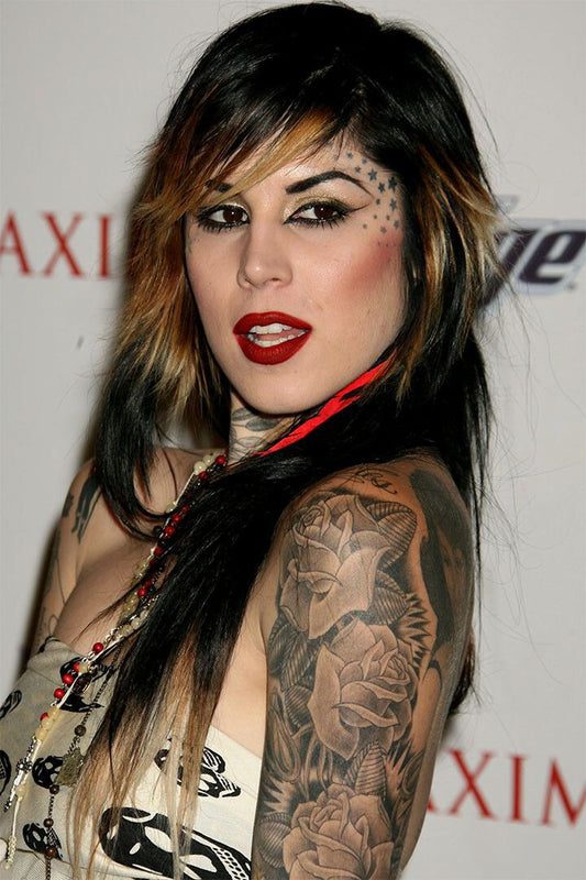 Kat Von D Tattoo Artist Writer Painting Print Wall Art Home Decor Poster