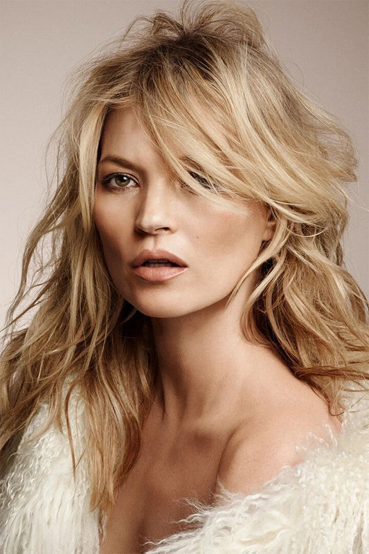 Kate Moss British Supermodel Painting Print Wall Art Home Decor Poster