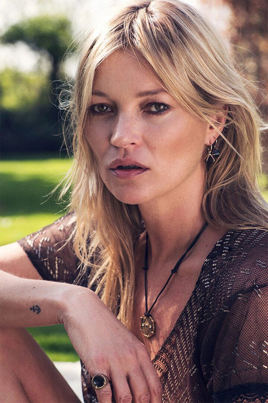 Kate Moss Model And Stylist Print Wall Art Home Decor Poster