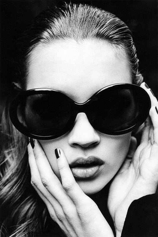 Kate Moss Model Icon Beautiful Fashion Style Wall Art Home Poster