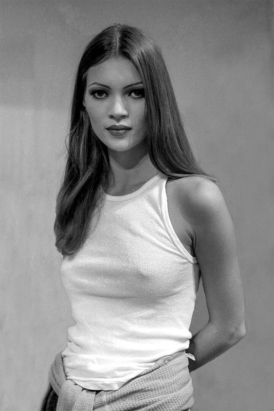 Kate Moss Model Stylist Artist Print Canvas Wall Art Home Decor Poster