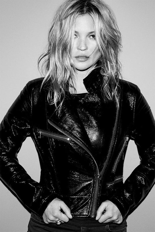 Kate Moss Super Model Black White Beautiful Icon Wall Art Home Poster