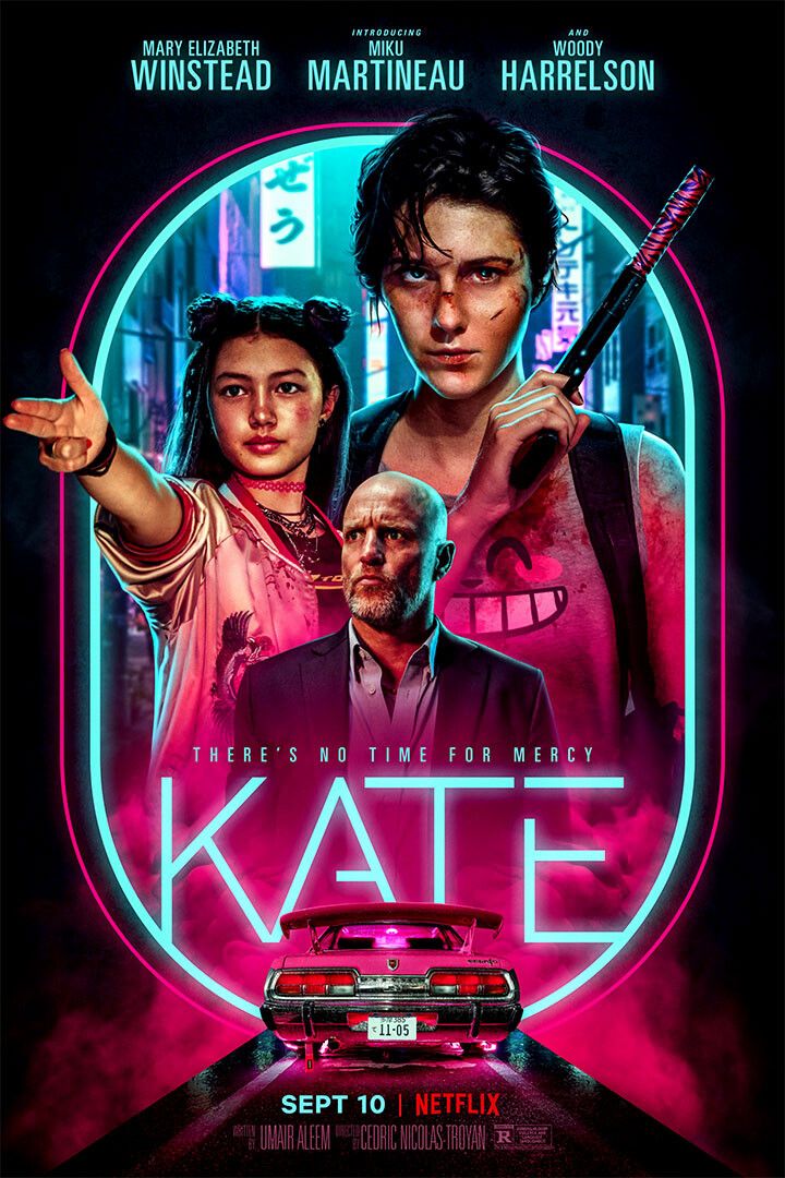 Kate Movie Crime Action Adventure Painting Print Wall Art Home Poster