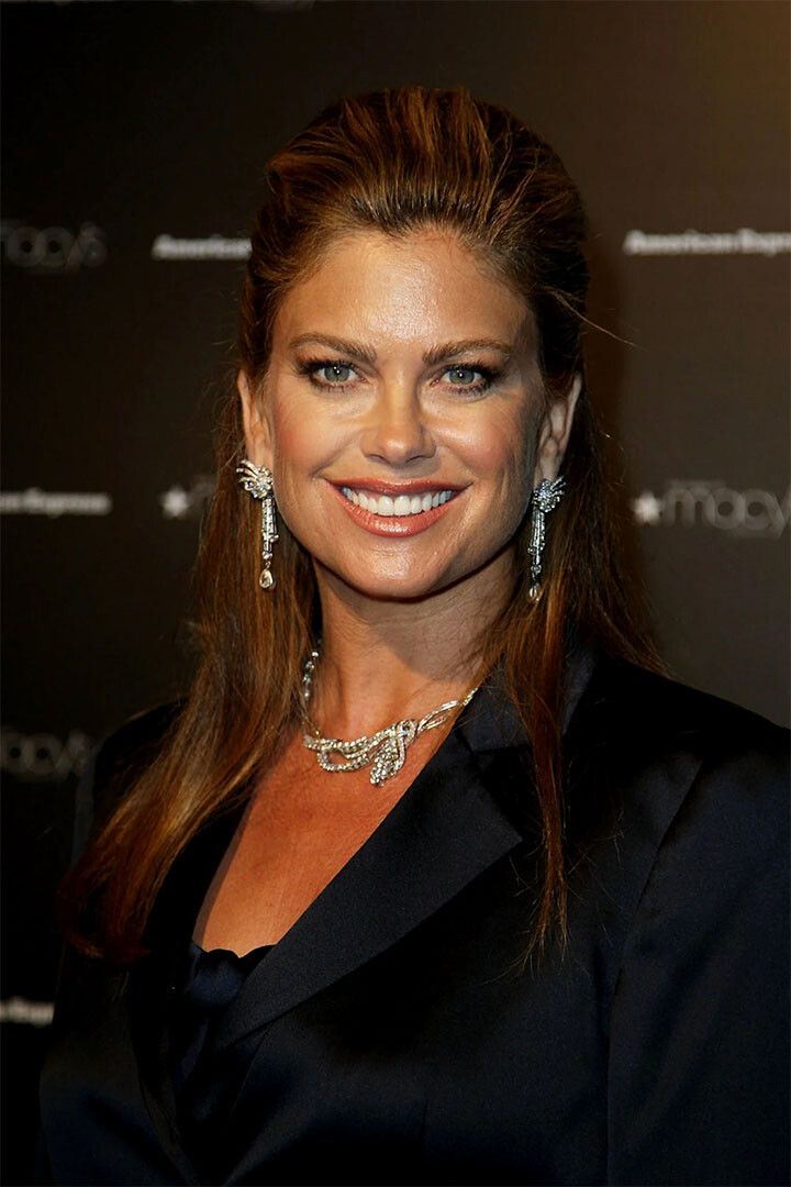 Kathy Ireland Female Model Fashion Painting Wall Art Home Decor Poster