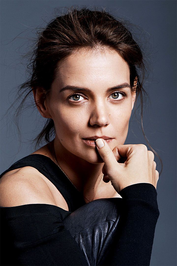 Katie Holmes American Movie Actress Print Jigsaw Puzzle