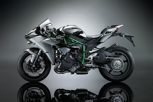 Kawasaki Ninja Luxury Motorcycle Black Wall Art Home Decor Poster