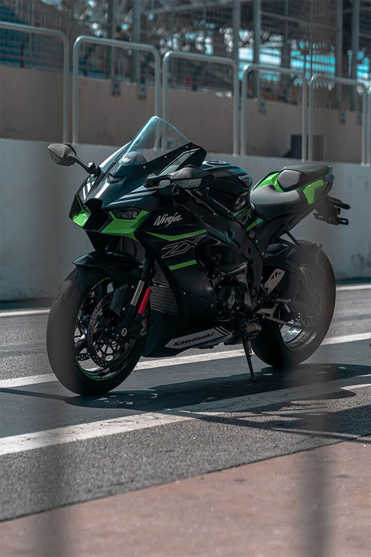 Kawasaki Ninja Sports Motorcycle Speed Design Wall Art Home Decor Poster