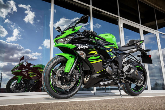 Kawasaki Ninja Zx 6R Motorcycle Enthusiasts Wall Art Home Decor Poster