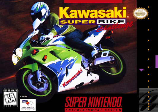 Kawasaki Superbike Challenge (Usa) Snes Print Poster