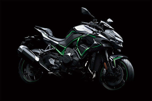 Kawasaki Z H2 Superbike Racing Motorcycle Wall Art Home Decor Poster