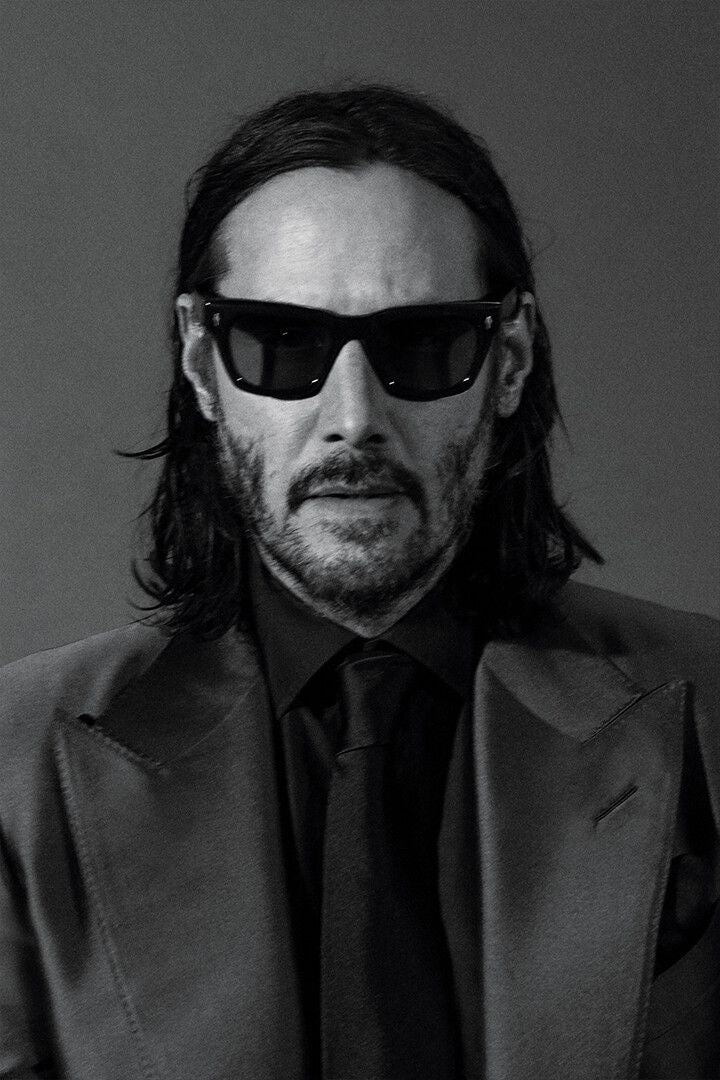 Keanu Reeves Canadian Actor Artist Director Keychain