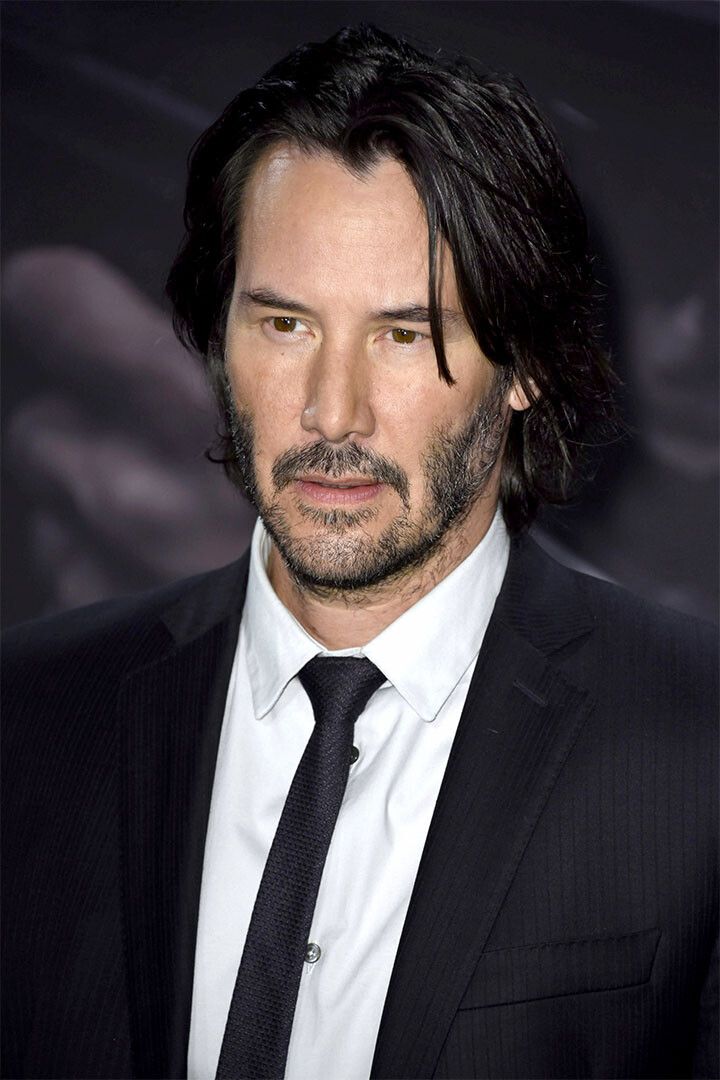 Keanu Reeves Canadian Artist Director Producer Wall Home Decor Keychain