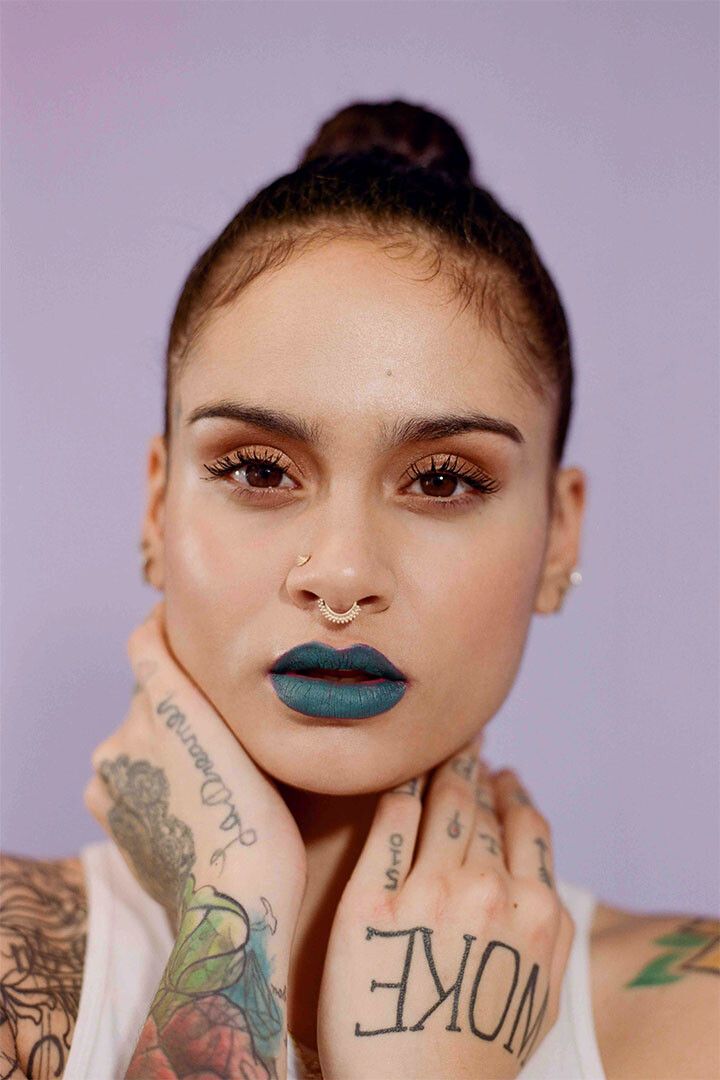 Kehlani Music Singer Star Beauty Artist Painting Print Keychain