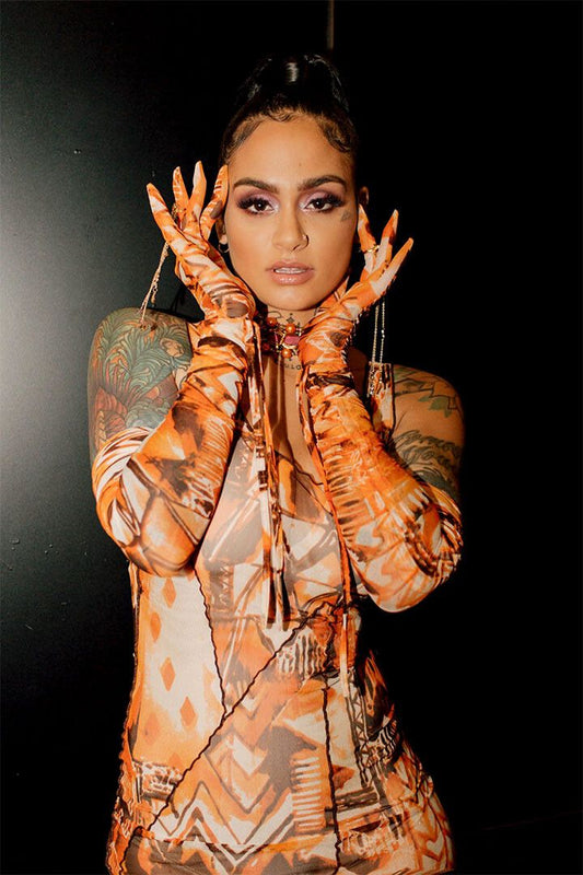 Kehlani Music Singer Star Beauty Painting Print Wall Art Home Poster