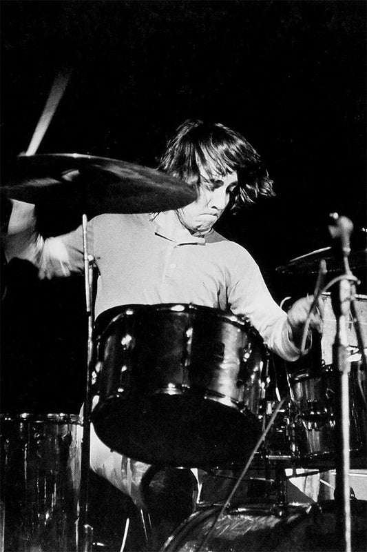 Keith Moon Playing The Drums Print Wall Art Home Decor Poster