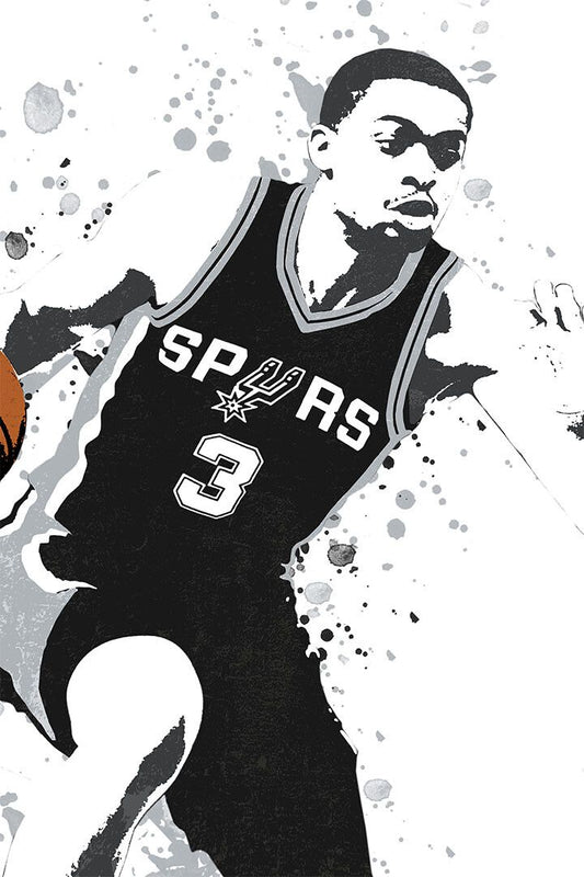 Keldon Johnson San Antonio Spurs Basketball Star Player Wall Poster