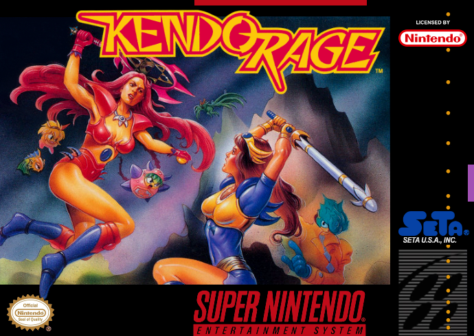 Kendo Rage (Usa) Snes Print Poster