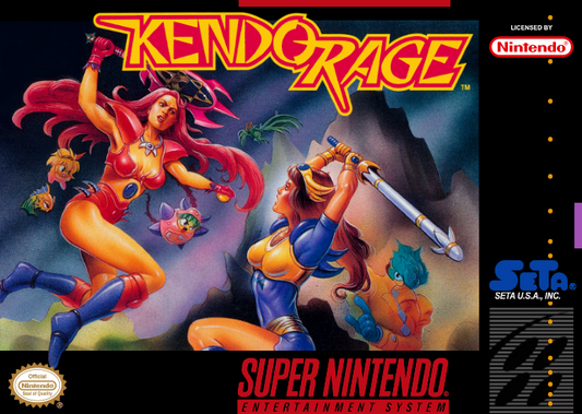 Kendo Rage (Usa) Snes Print Poster