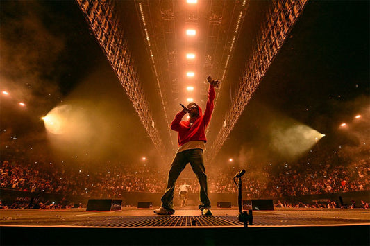 Kendrick Lamar Hip Hop Musician Singer Stage Performer Poster