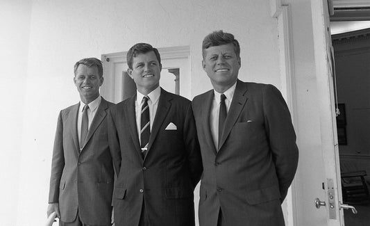 Kennedy Brothers President John Robert Fbi Ted Jfk Old Vintage Magnet