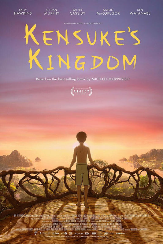 Kensukes Kingdom Animation Movie Animation Action Drama Wall Poster