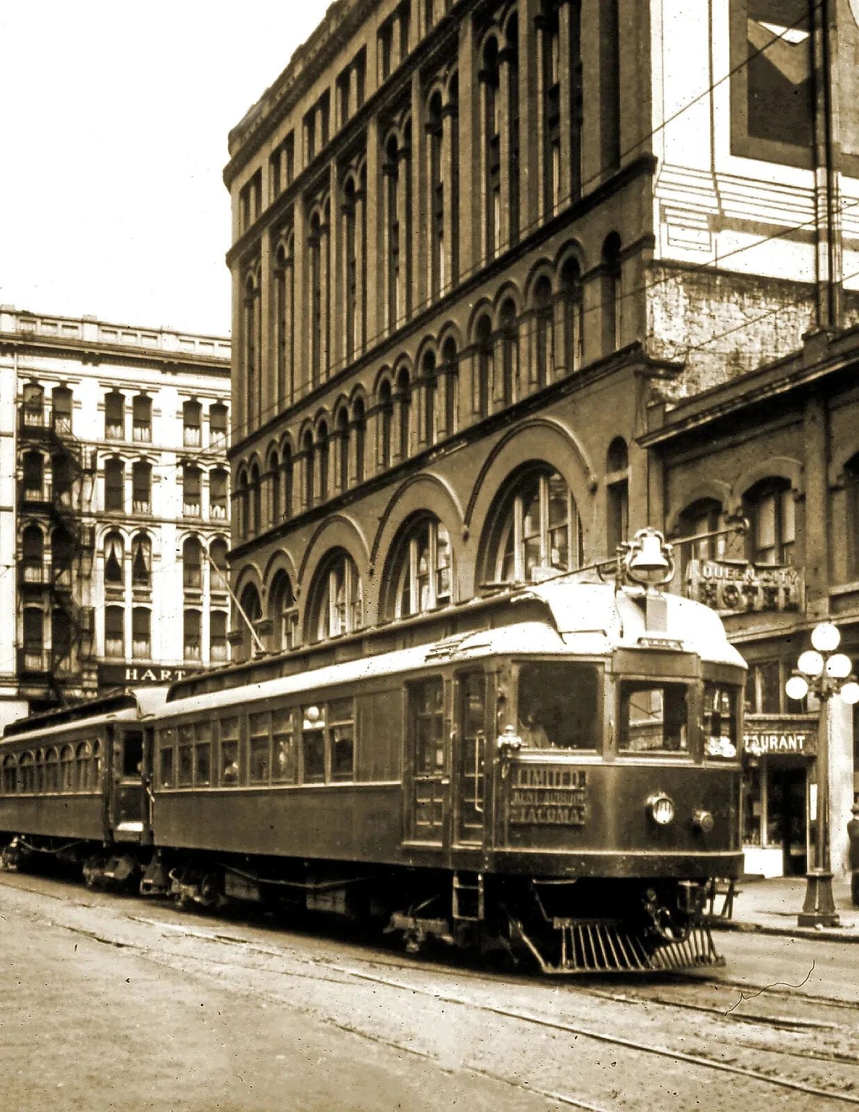 Kent Auburn Tacoma Electric Streetcar Train Seattle Washington Picture Photo