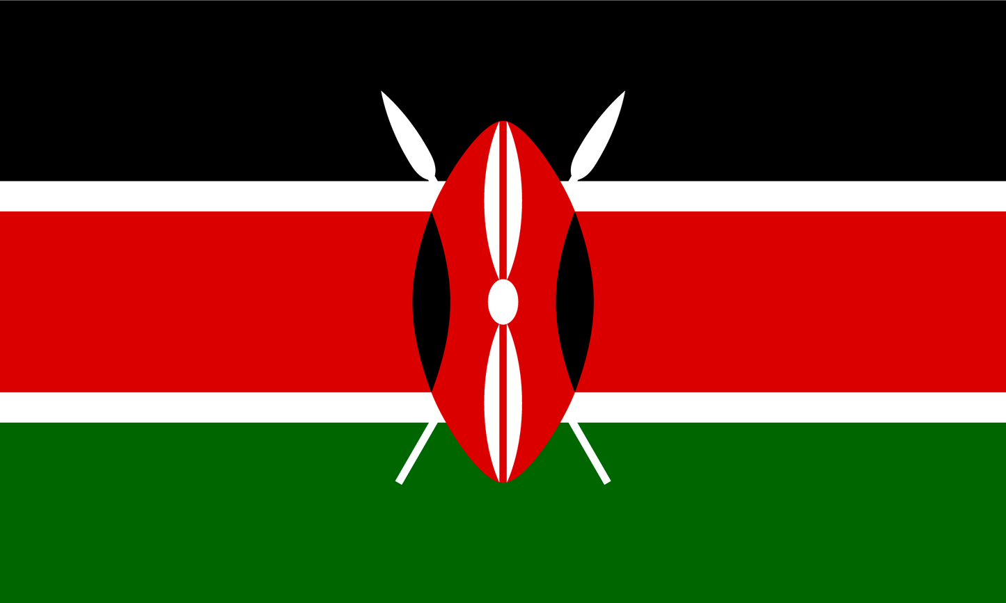 Kenya Flag Print Poster