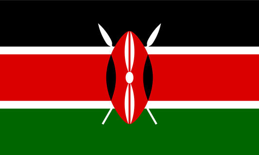 Kenya Flag Keychain