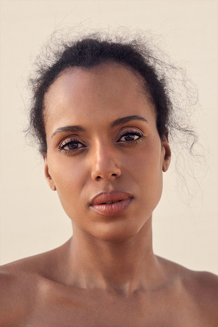 Kerry Washington American Actor Painting Print Wall Home Decor Keychain