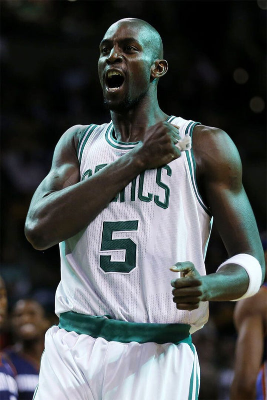 Kevin Garnett Boston Basketball Player Wall Art Home Poster