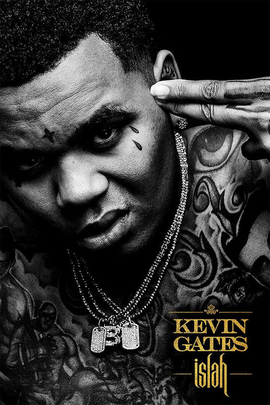 Kevin Gates Islah Rap Artist Music 2020 Painting Wall Art Home Poster
