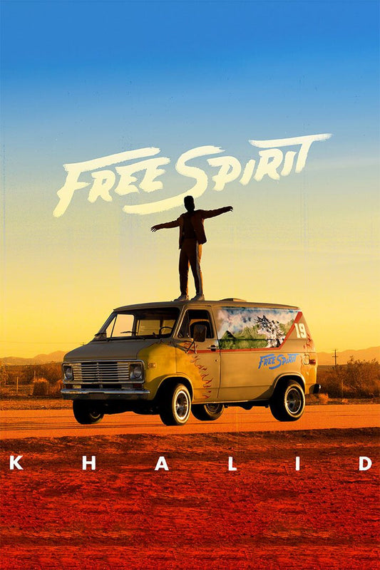 Khalid Free Spirit Album Cover Singer Song Album Wall Art Home Poster