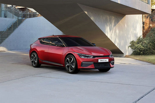 Kia Ev6 Gt Line Passenger Car Modern Design Wall Decor Print Poster